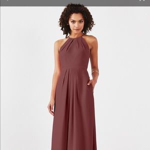 Weddington Way Bridesmaid Dress: Isabelle Marsala